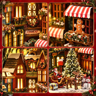 Christmas Street Corner