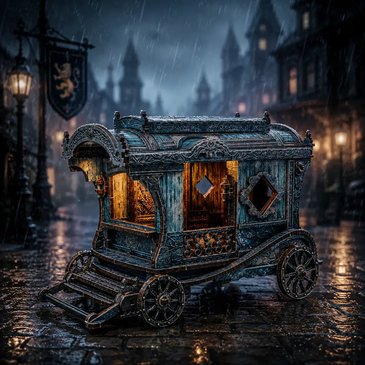 Onyx Dragon Carriage