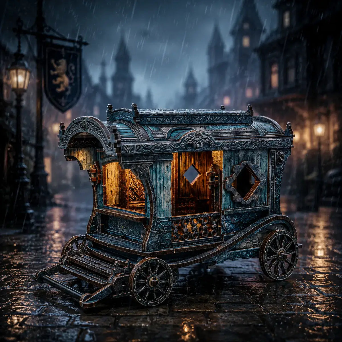 Onyx Dragon Carriage