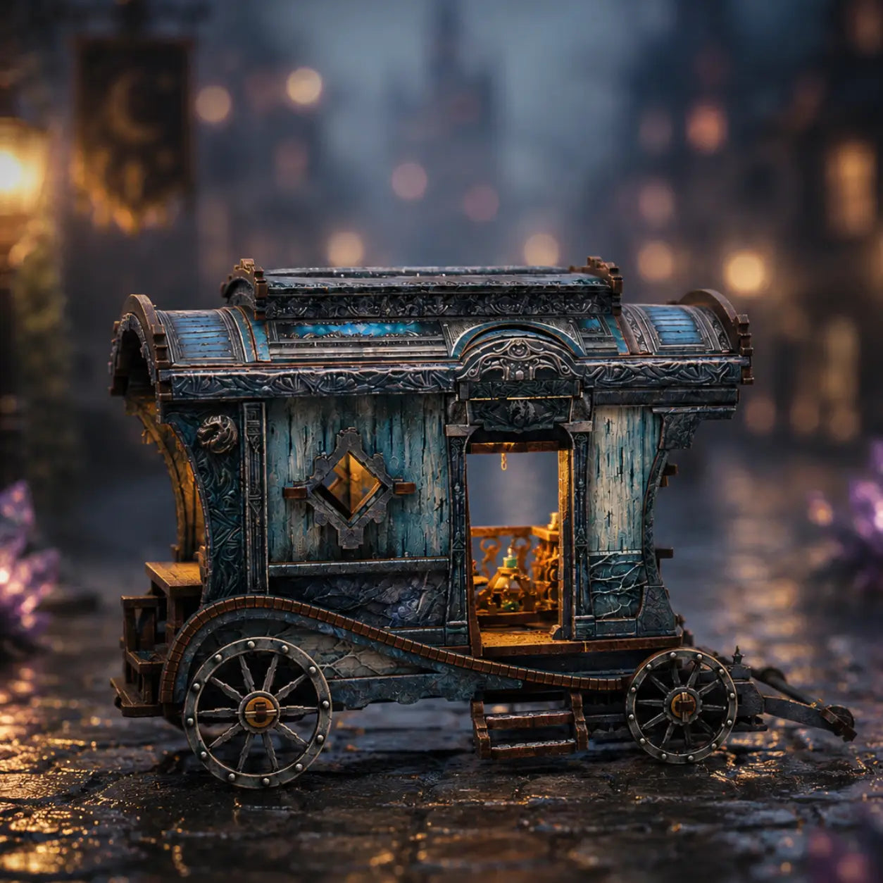 Onyx Dragon Carriage