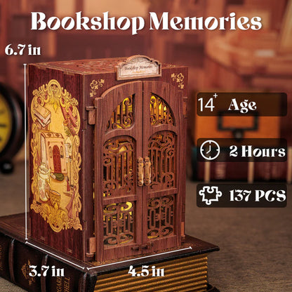 DIY Book Nook – Magischer Apotheker mit Schutzhülle