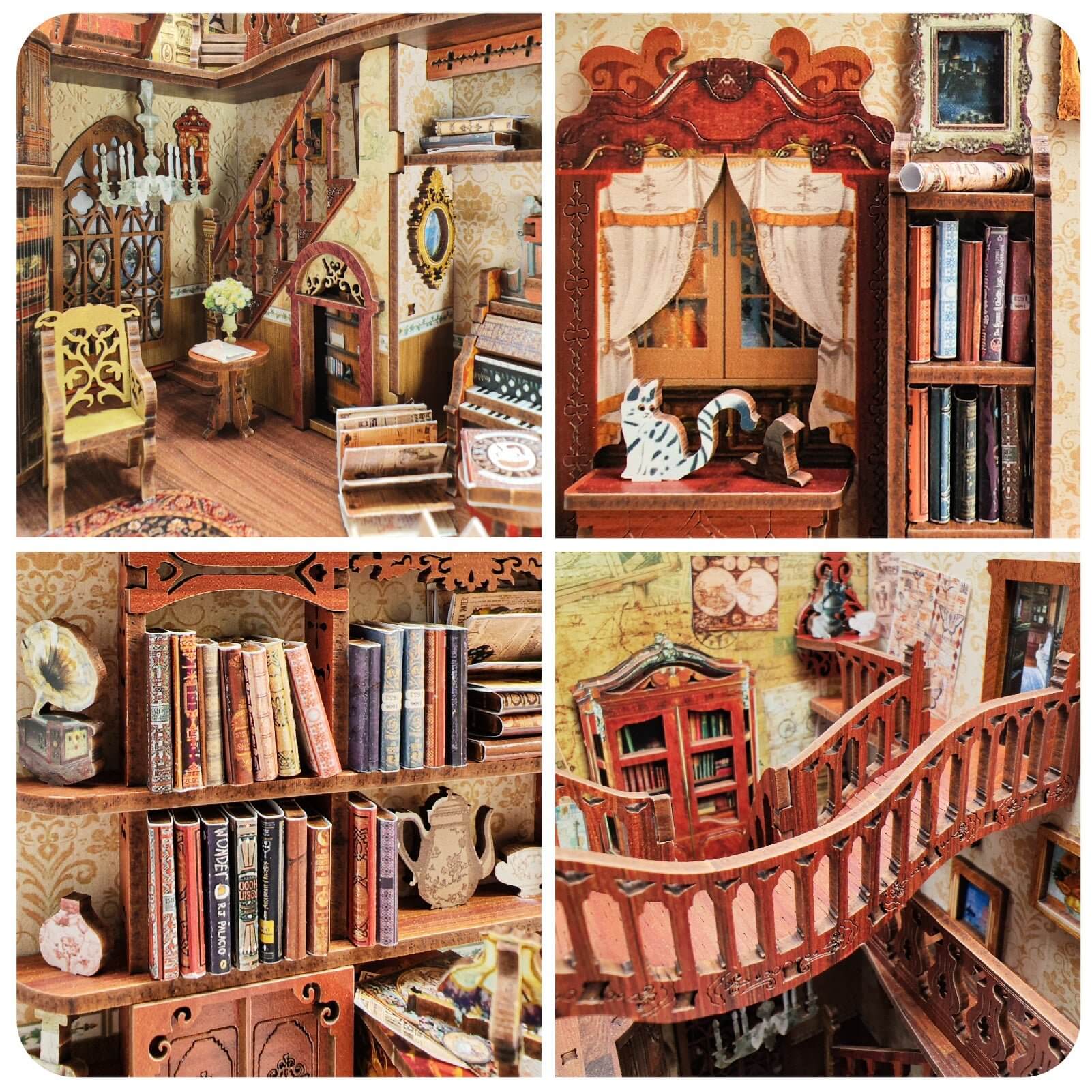Book Nook: Enchanting Bookshelf Decorations